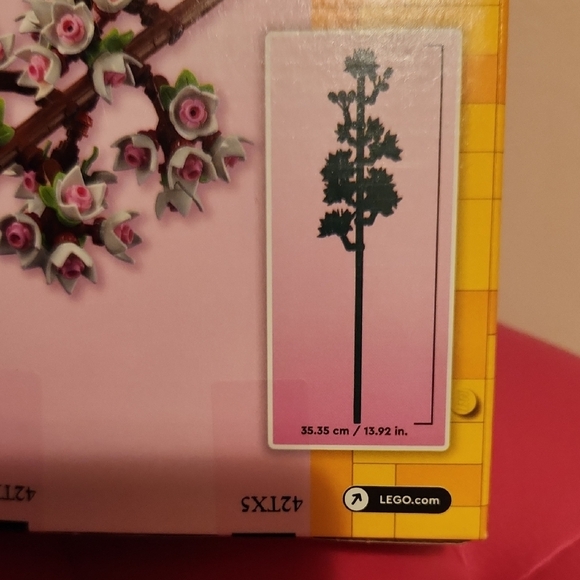 NIB LEGO Cherry Blossom Building Toy with Pink and White Flowers - Picture 2 of 2